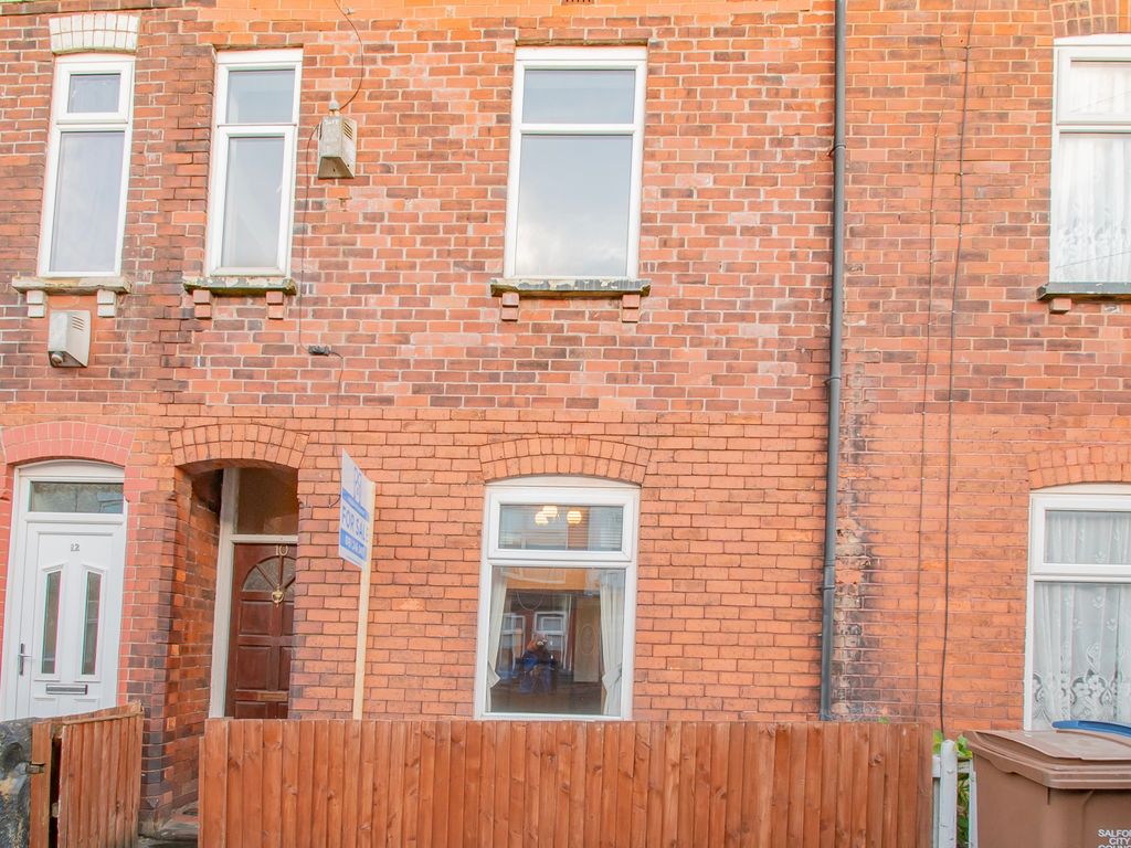 2 bed terraced house for sale in Irlam Avenue, Manchester M30, £150,000