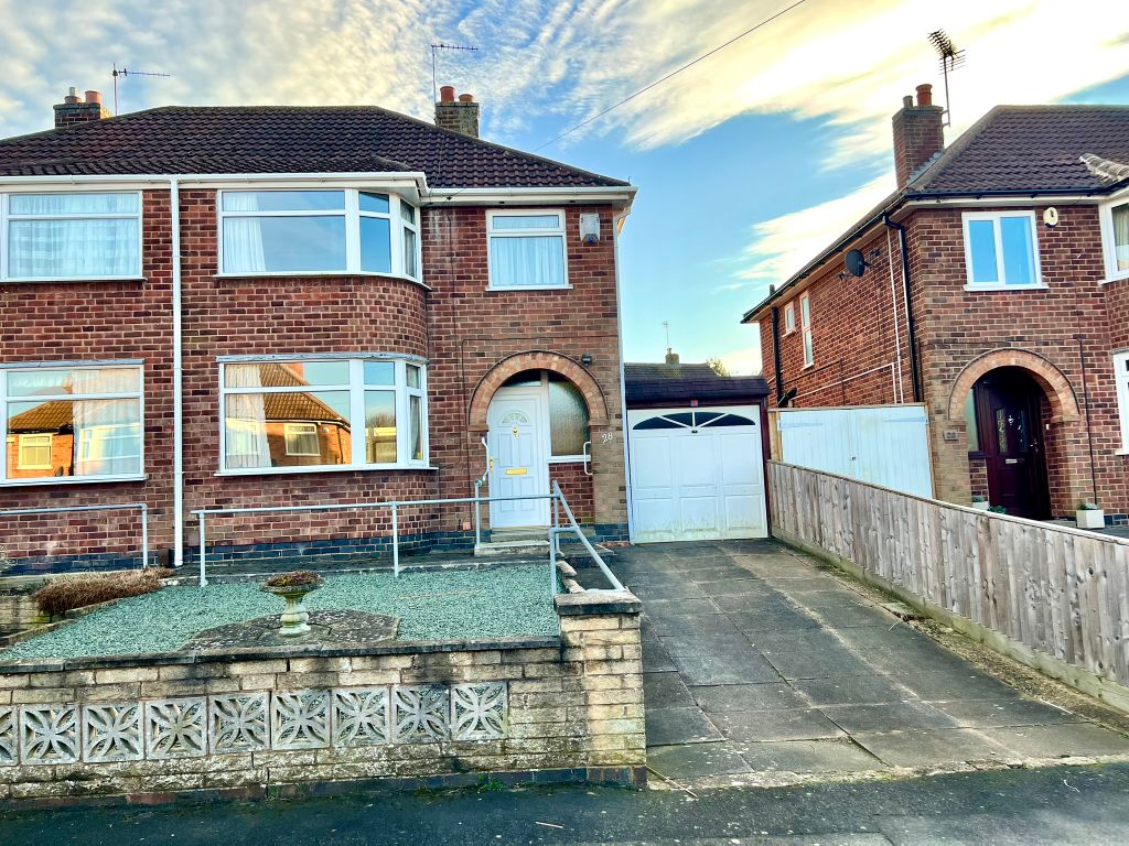 3 bed semidetached house for sale in Hall Road, Scraptoft LE7, £