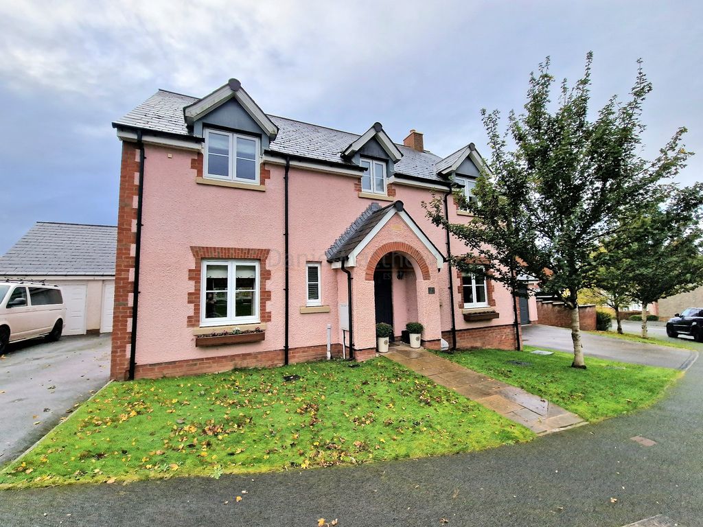 4 bed detached house for sale in Maes Y Siglen, Coity, Bridgend County