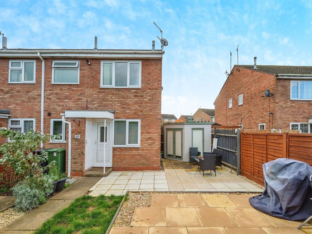 1 bed end terrace house for sale in Henley Drive, Droitwich WR9, £
