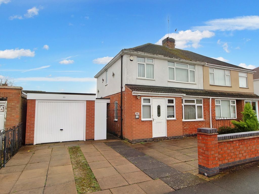 3 bed semidetached house for sale in Triumph Road, Glenfield