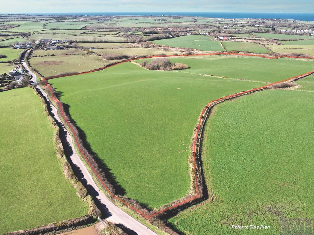 Land for sale in Tir Glanrhyd Land, Ceidio, Pwllheli LL53, Sale by
