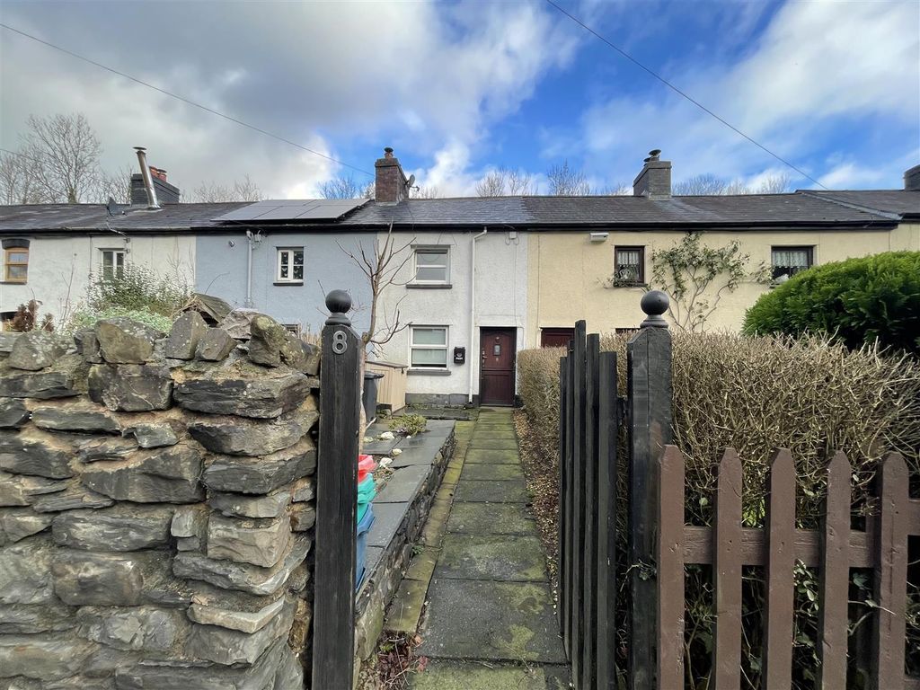 1 bed terraced house for sale in The Terrace, Commins Coch, Machynlleth