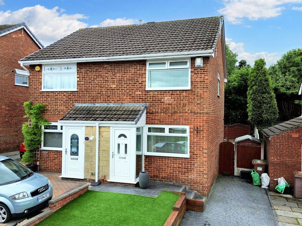 2 bed semidetached house for sale in Truro Close, St. Helens WA11, £