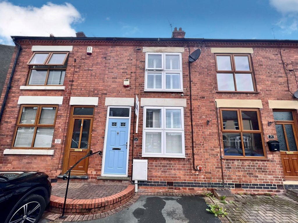 2 bed terraced house for sale in Derby Road, Swanwick, Alfreton DE55, £