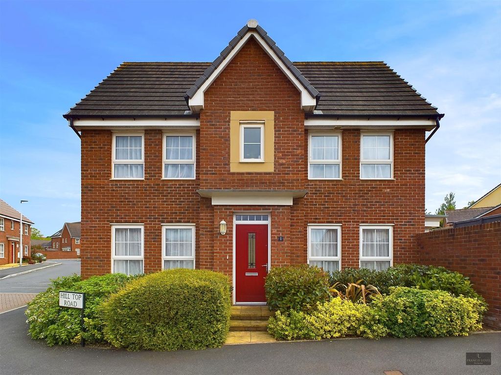 3 bed detached house for sale in Hill Top Road, Exeter EX1, £350,000