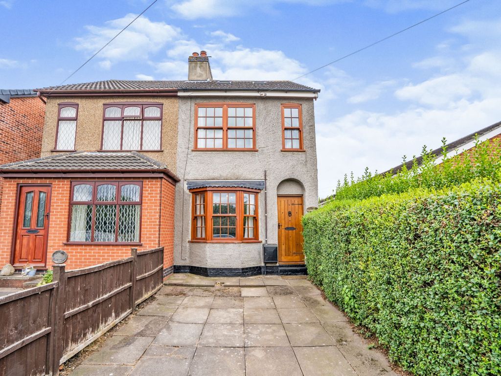 2 bed semidetached house for sale in Ibstock Road, Ellistown