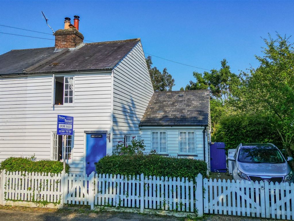 2 bed semidetached house for sale in Talbot Road, Hawkhurst, Cranbrook