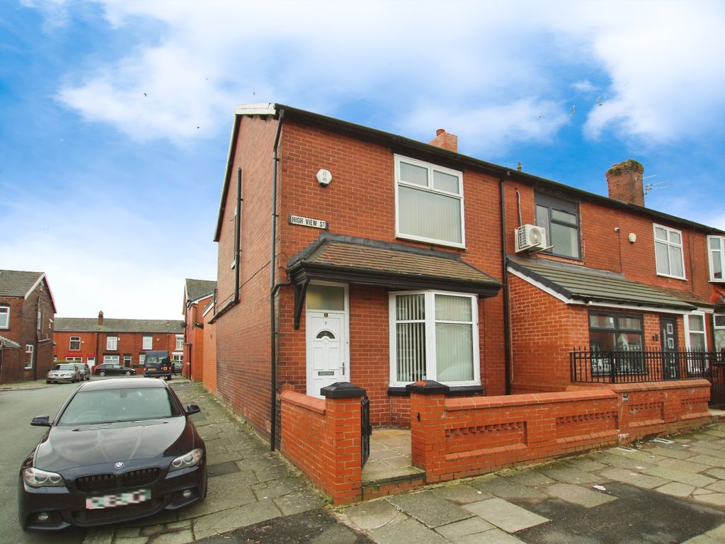 3 bed end terrace house for sale in High View Street, Bolton BL3, £