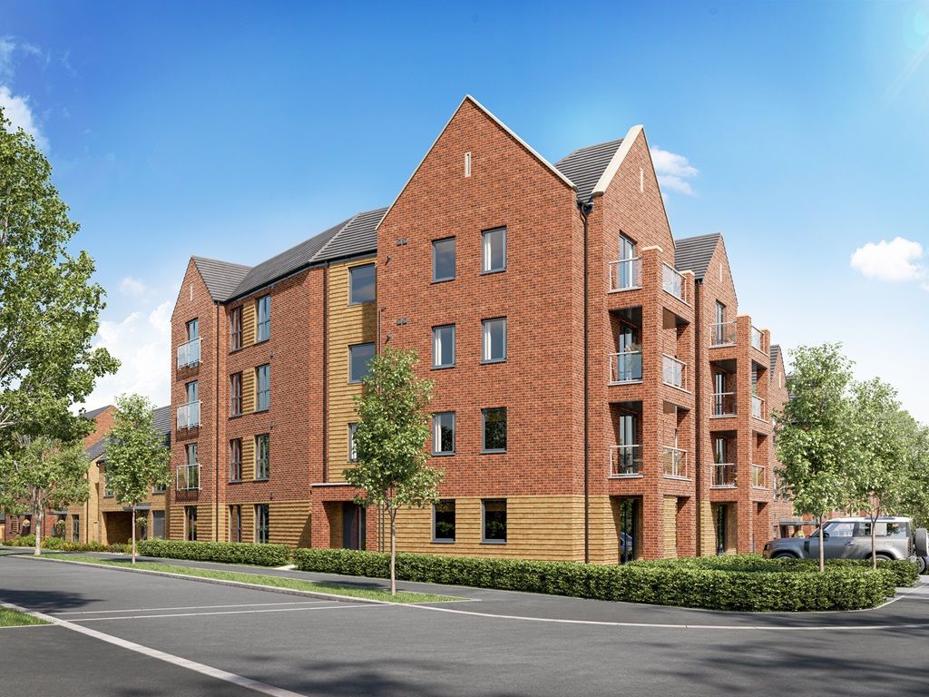 New home, 2 bed flat for sale in "Alder House 2 Bed" at Betony Meadow