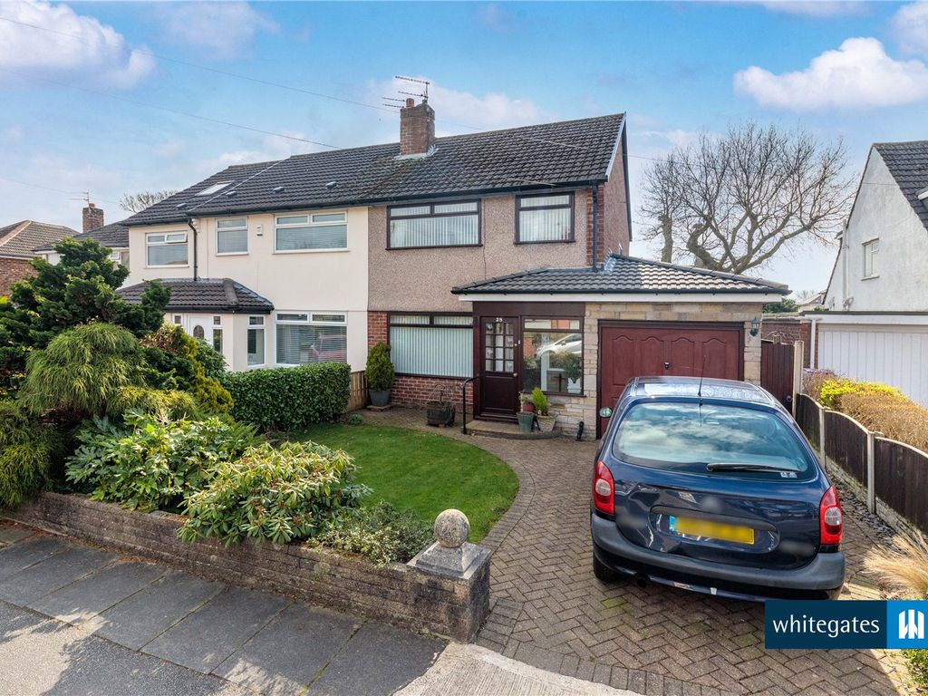 3 bed semidetached house for sale in Bancroft Close, Liverpool