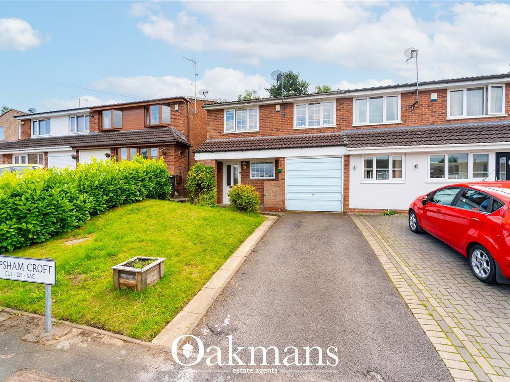 3 bed semidetached house for sale in Topsham Croft, Kings Heath