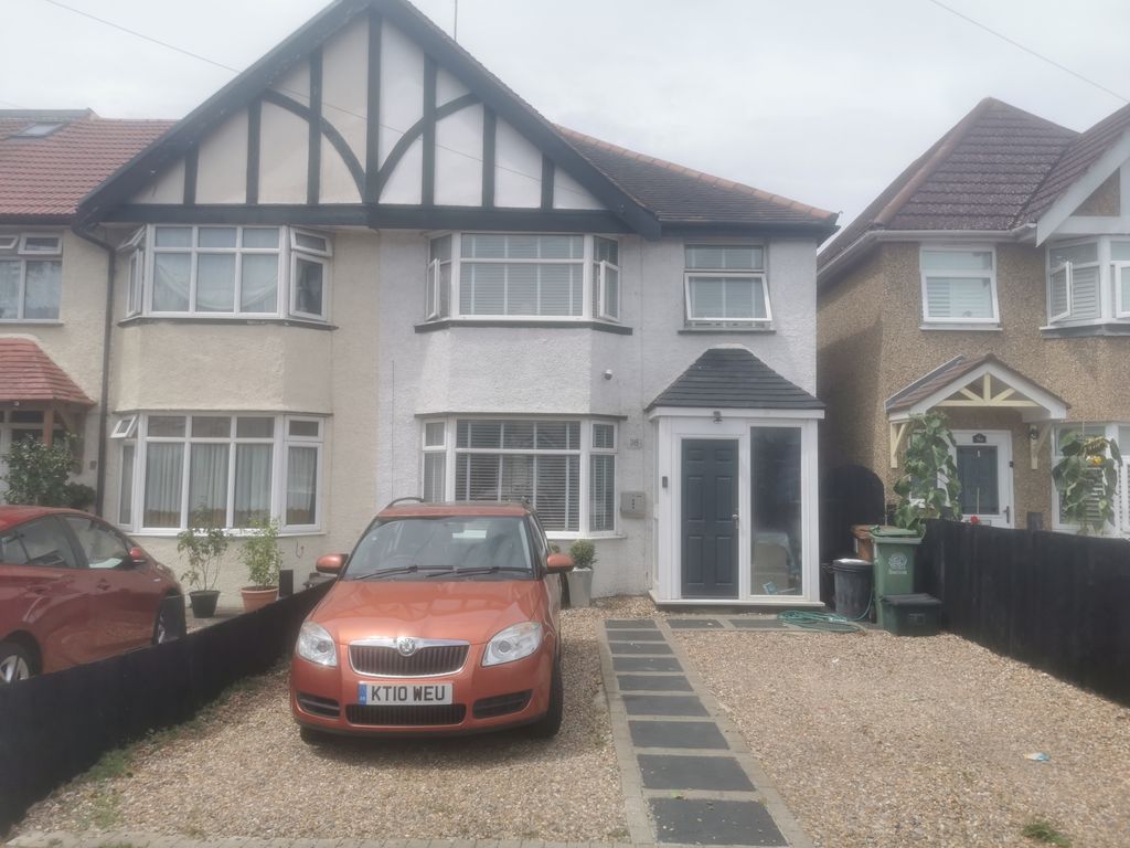 3 bed semidetached house for sale in Kingston Avenue, North Cheam. SM3