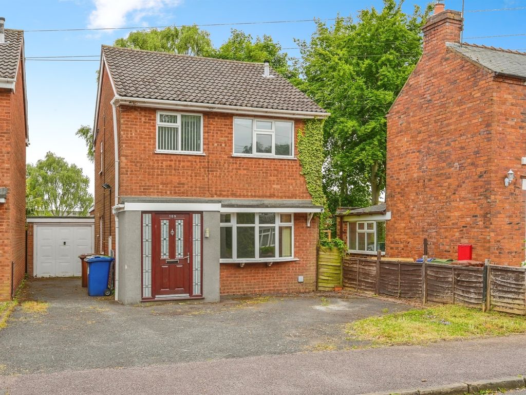 3 bed detached house for sale in John Street, Cannock WS11, £230,000