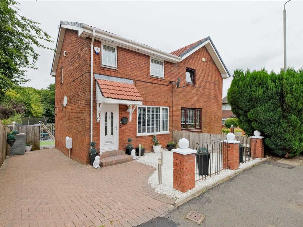3 bed semidetached house for sale in Saughs Drive, Robroyston, Glasgow