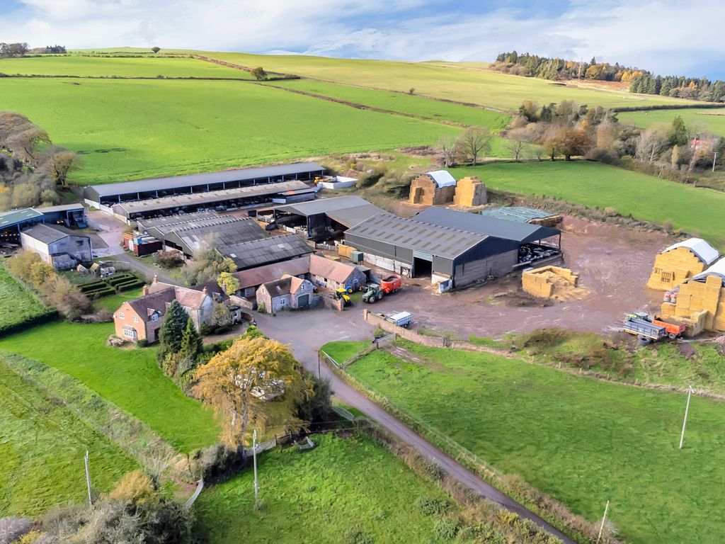 6 bed farmhouse for sale in Sallins Farm, Picklescott, Church Stretton