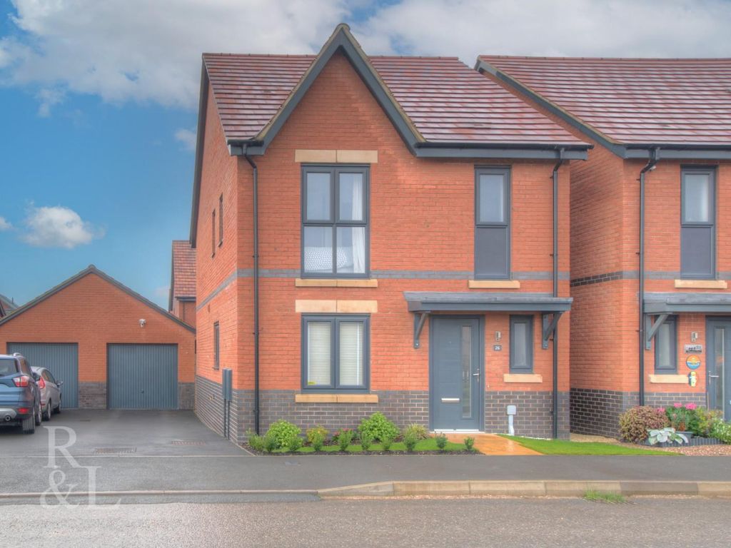 3 bed detached house for sale in Wheatley Close, AshbyDeLaZouch LE65