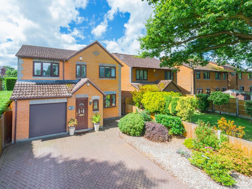 4 bed detached house for sale in Twin Oaks, Racecourse Lane, Shrewsbury
