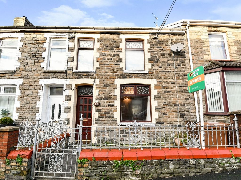 3 bed terraced house for sale in Pengam Street, Glan Y Nant, Blackwood