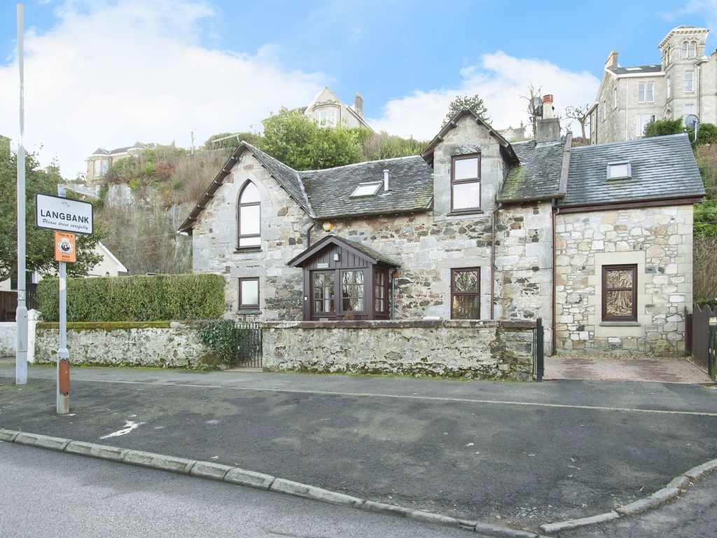 2 bed cottage for sale in Main Road, Langbank, Port Glasgow PA14, £
