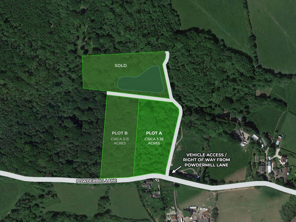 Land for sale in Plot A, Powdermill Lane, Tunbridge Wells, Kent TN4, £
