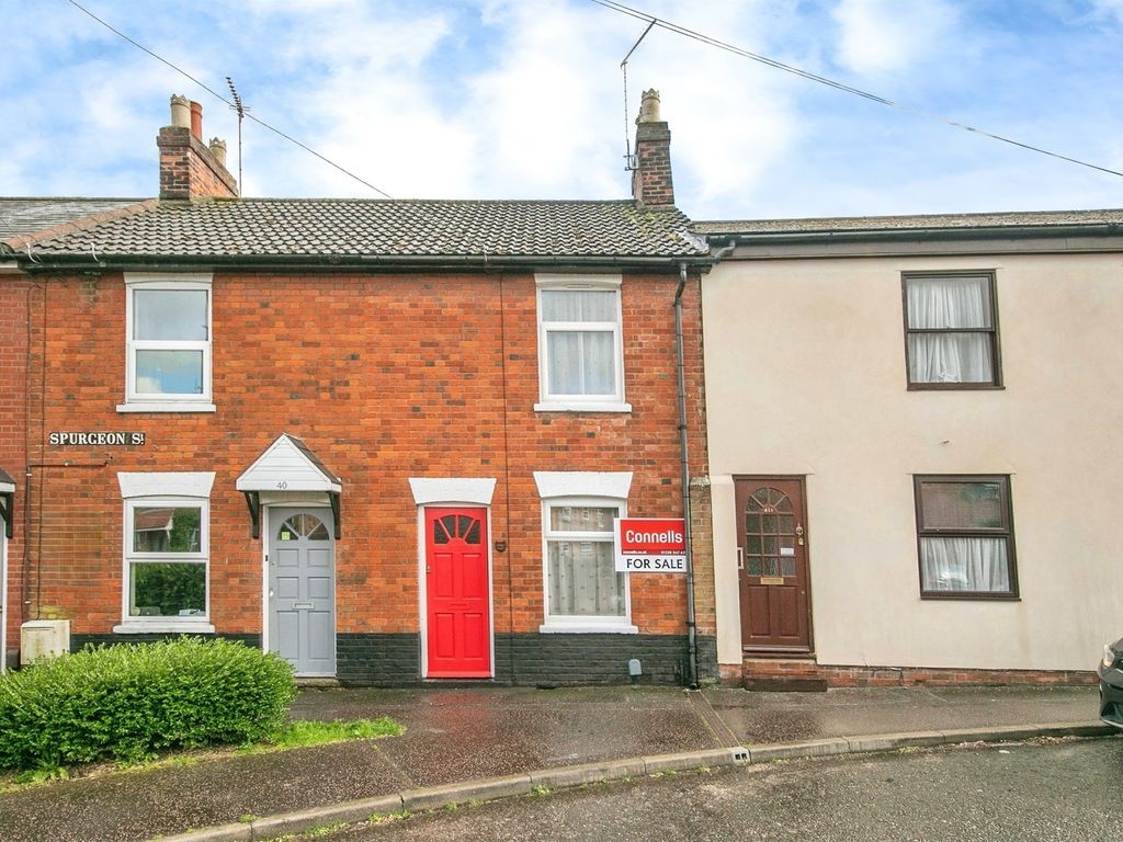2 bed terraced house for sale in Spurgeon Street, Colchester CO1, £