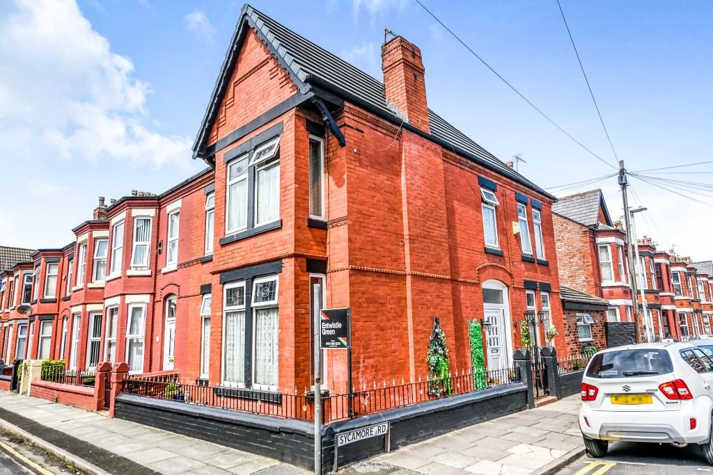 4 bed end terrace house for sale in Sycamore Road, Liverpool L22, £