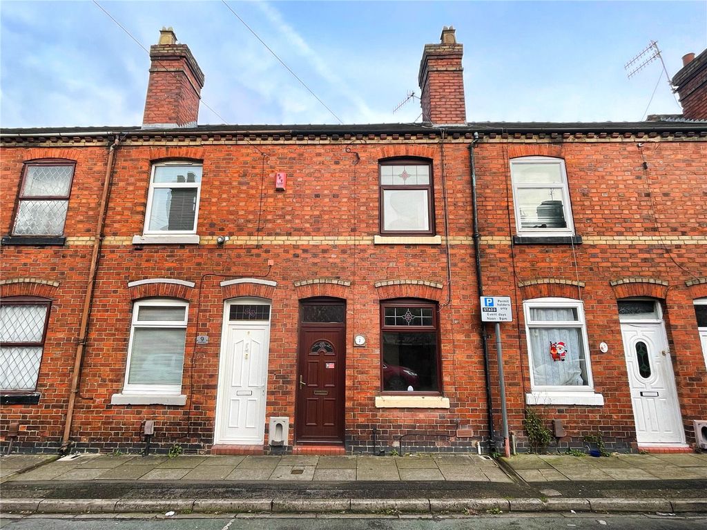 2 bed terraced house for sale in Hertford Street, StokeOnTrent, Staffordshire ST4, £85,000