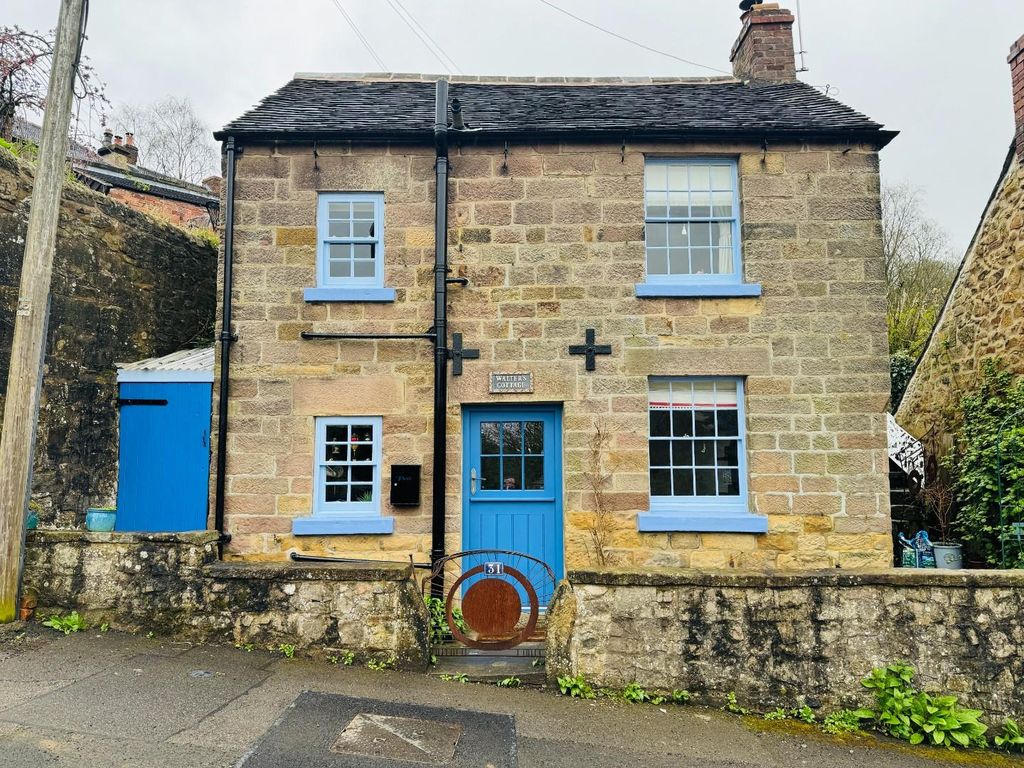1 bed cottage for sale in Gorsey Bank, Wirksworth, Matlock DE4, £