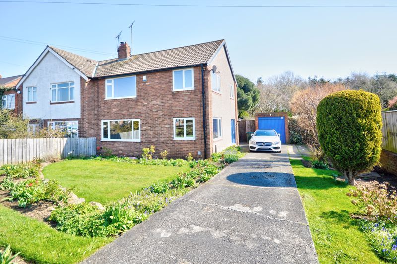 3 bed semidetached house for sale in Crescent, Fawdon, Newcastle
