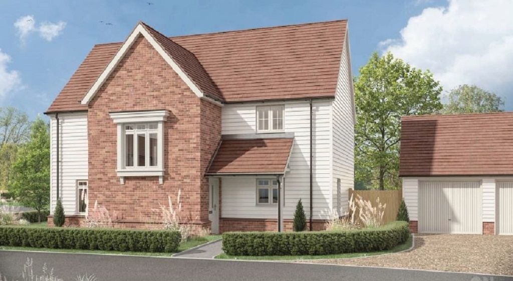 New home, 4 bed detached house for sale in Summerfield Nurseries