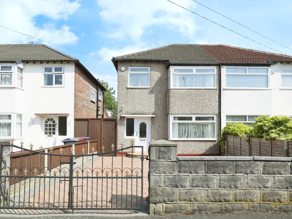 3 bed semidetached house for sale in Norbreck Avenue, Liverpool L14, £