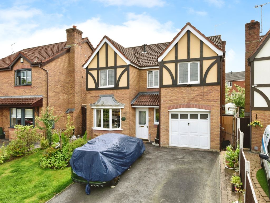 4 bed detached house for sale in Merino Close, Longton, StokeOnTrent