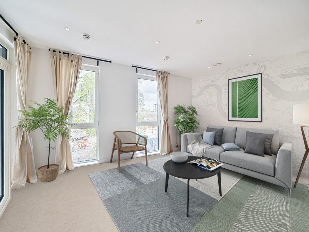 2 bed flat for sale in Bellville House, Norman Road, Greenwich SE10, £