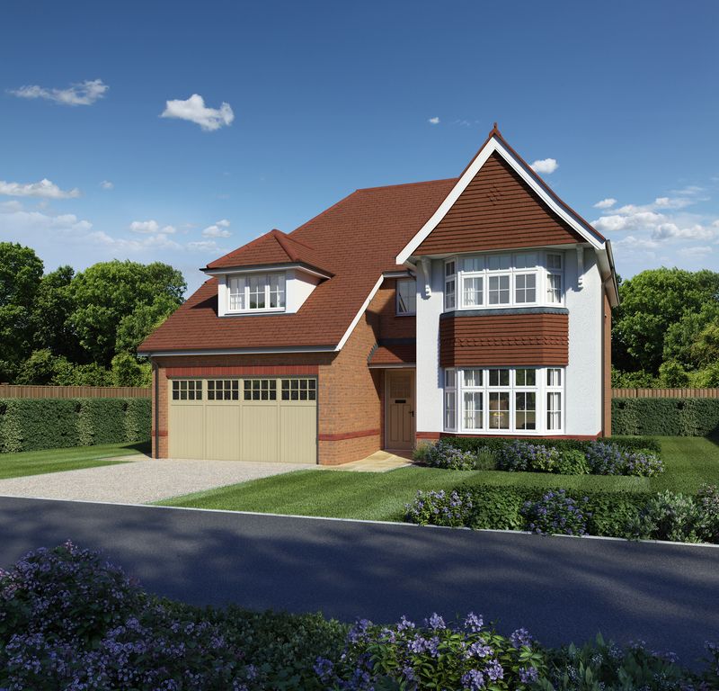 New home, 5 bed detached house for sale in "Hampstead" at Vickery Close