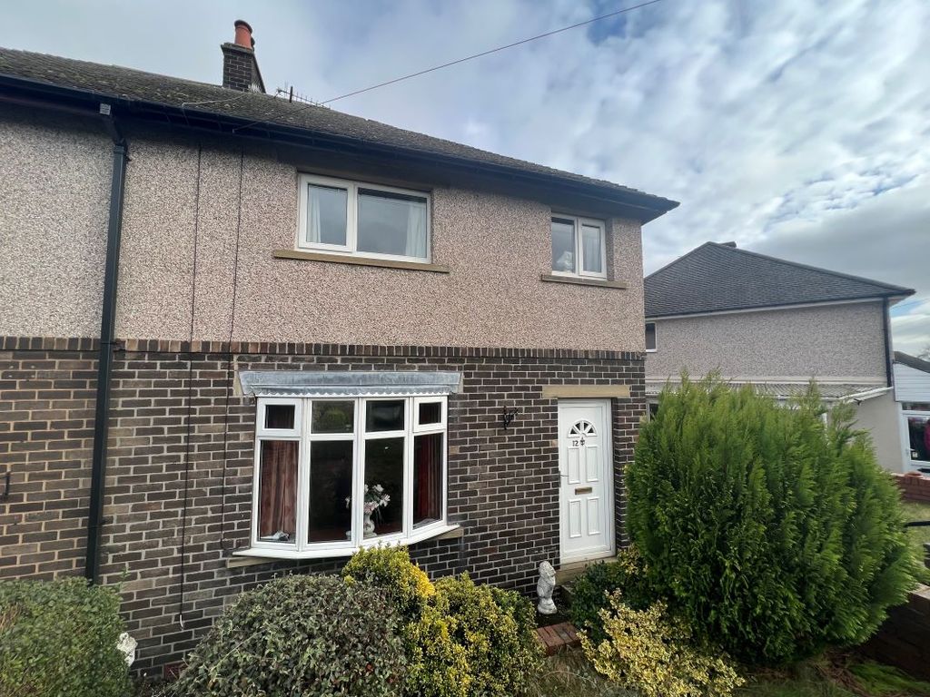 3 bed semidetached house for sale in 12 Greno View, Hood Green, Barnsley, South Yorkshire S75