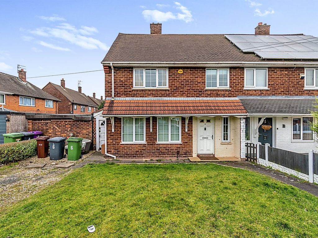 3 bed semidetached house for sale in Wall Street, Wolverhampton WV1, £