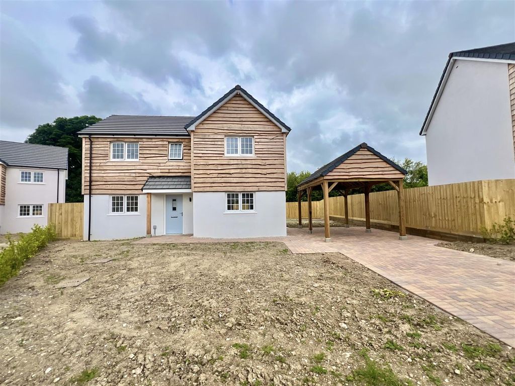 New home, 3 bed detached house for sale in Treffry Gardens, Bugle, St