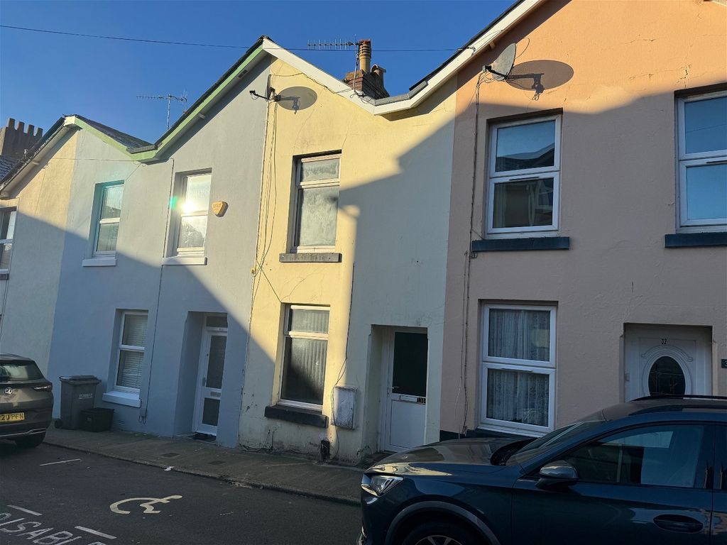 2 bed terraced house for sale in Elmbank Road, Paignton, Devon TQ4, £