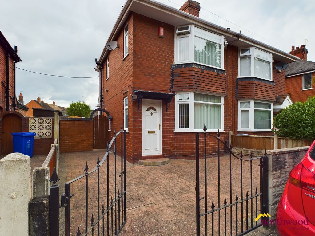 2 bed semidetached house for sale in Springfield Crescent, Longton ST3