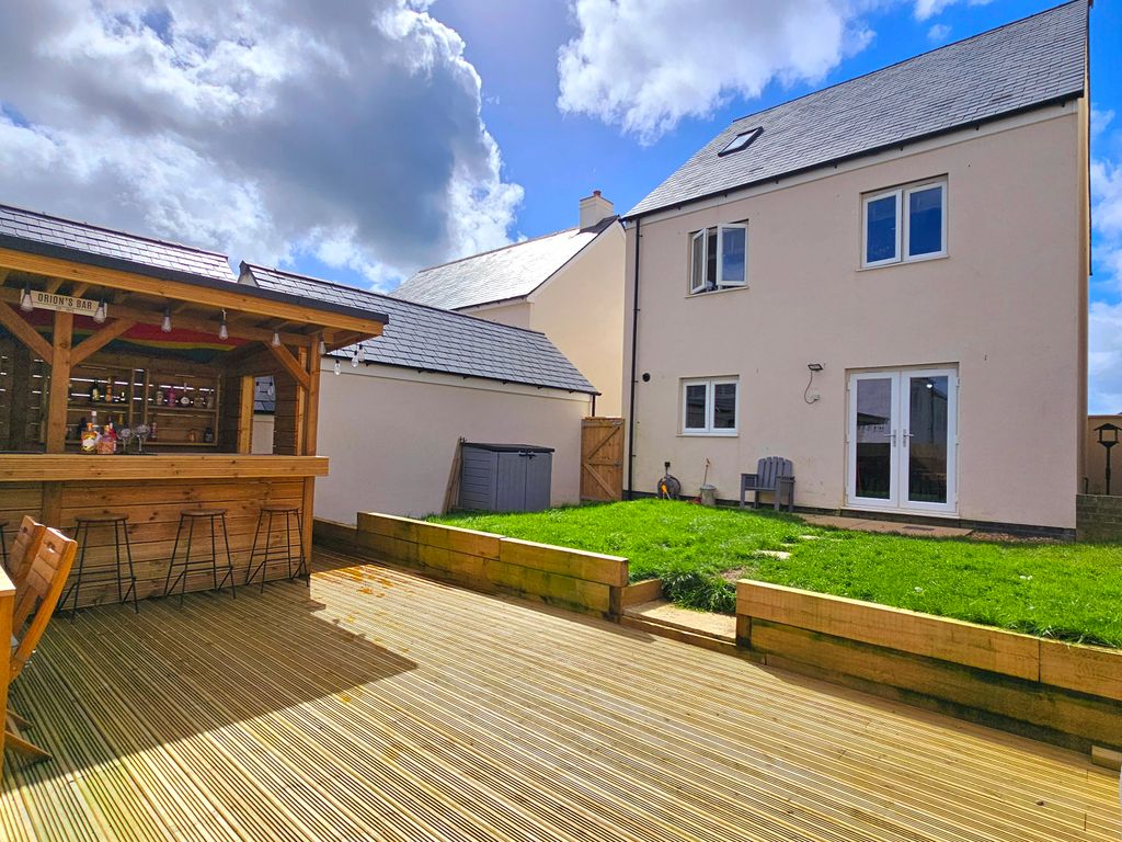 5 bed detached house for sale in Orion Drive, Sherford, Plymouth PL9, £