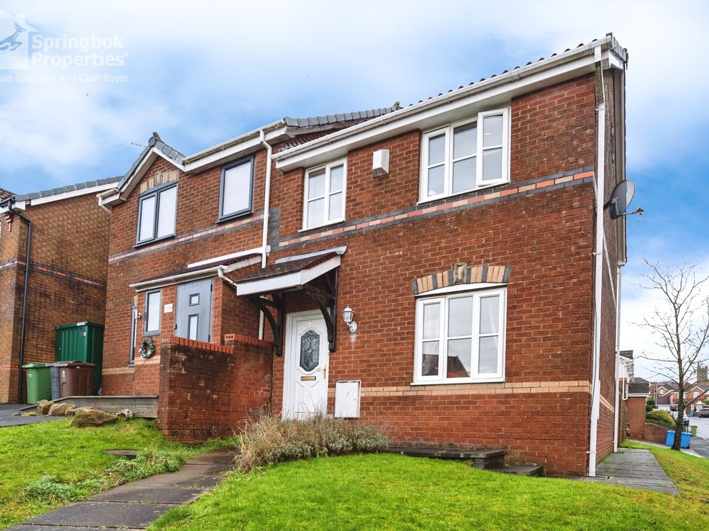3 bed semidetached house for sale in Hodge Clough Road, Oldham