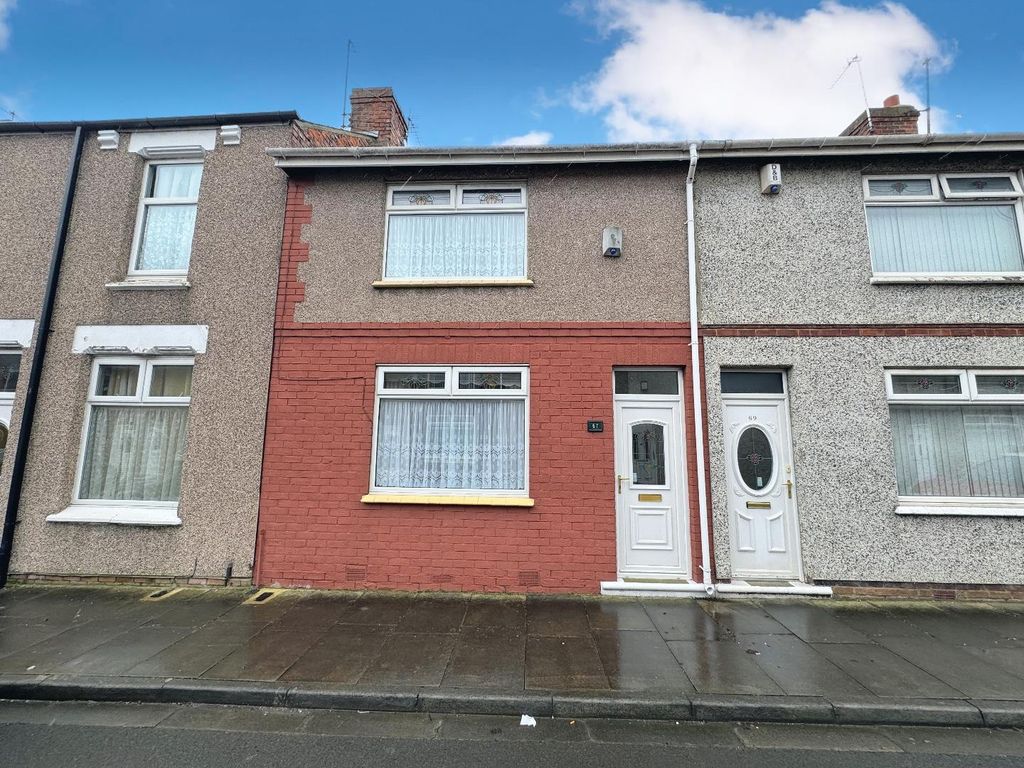 3 bed terraced house for sale in Everett Street, Hartlepool TS26, £