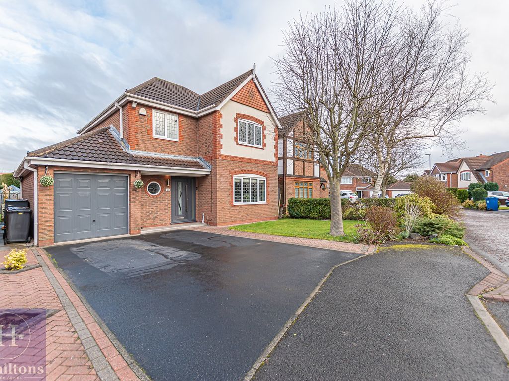 4 bed detached house for sale in Sanderling Drive, Leigh, Greater