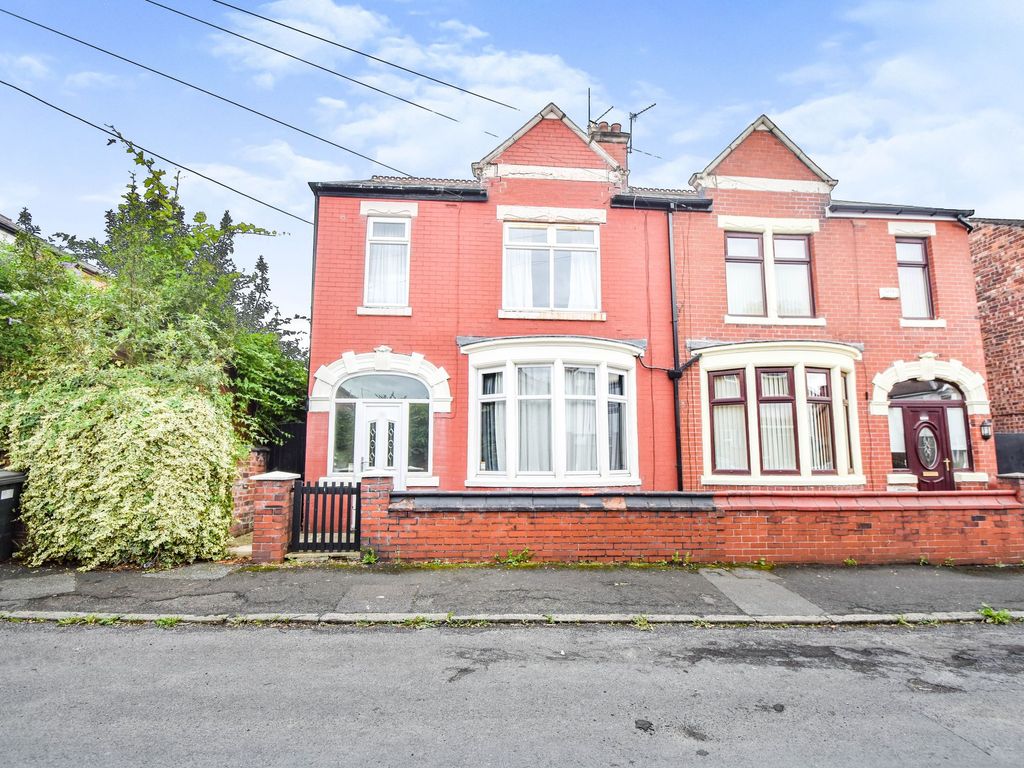 3 bed semidetached house for sale in Russell Street, Prestwich M25