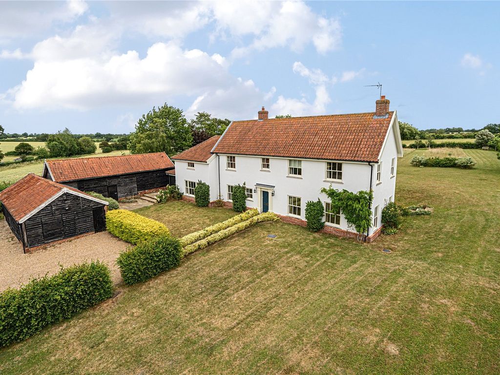 4 bed detached house for sale in The Street, Dennington, Woodbridge