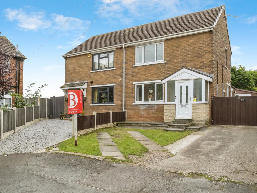 2 bed semidetached house for sale in Church View, Wadworth, Doncaster