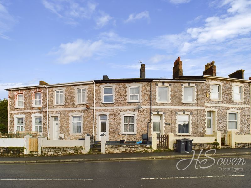3 bed terraced house for sale in Church Road, Torquay TQ1, £
