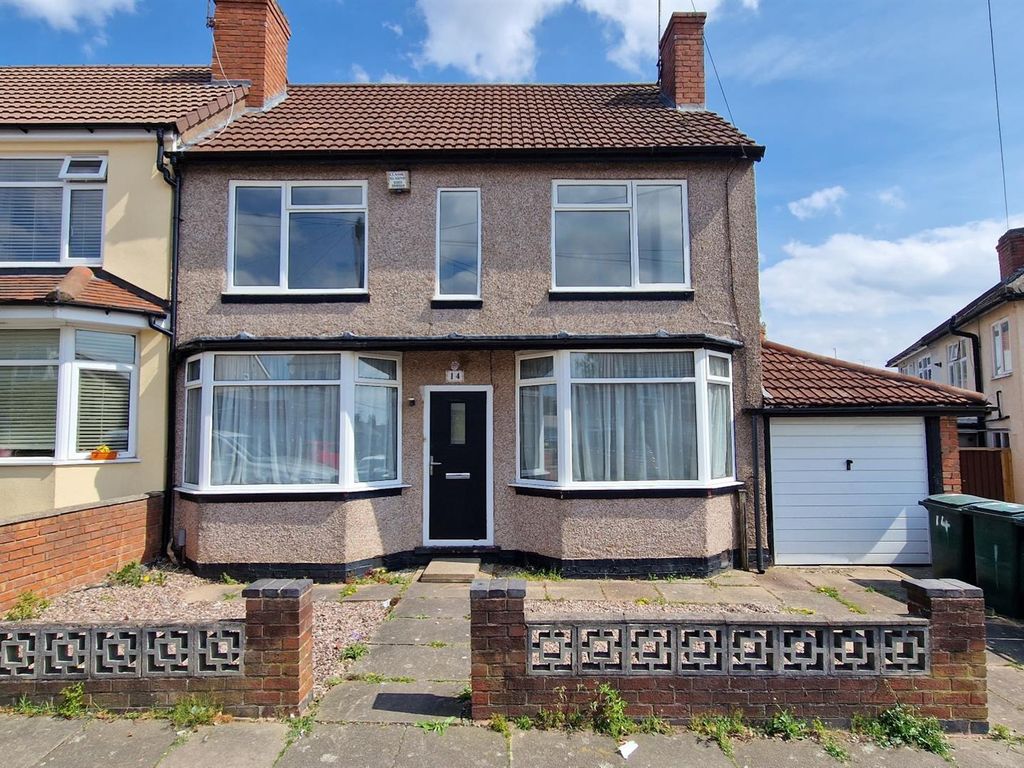 3 bed end terrace house to rent in Browett Road, Coventry CV6, £900 pcm Zoopla