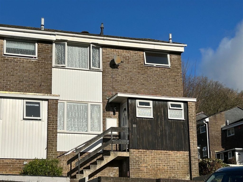 3 bed end terrace house for sale in Langdale Close, Estover, Plymouth